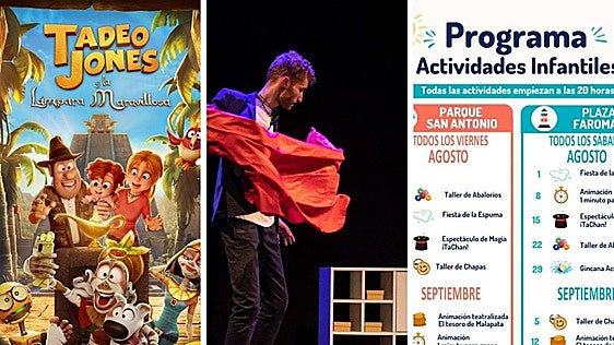 Planes para hacer con niños este fin de semana (28 a 30 de agosto): desde el nuevo taquillazo infantil hasta una Feria Medieval