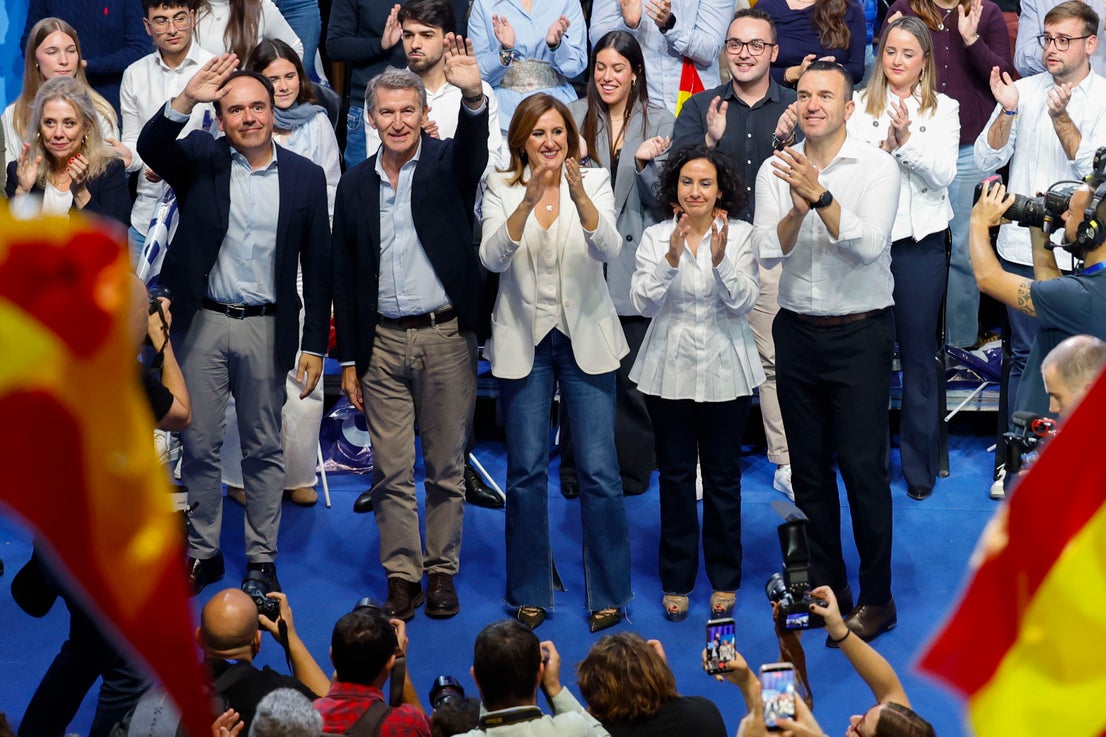 FOTOS | Feijóo arranca su precampaña en Valencia con el PPCV