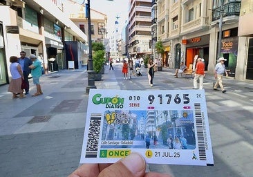 El Cupón Diario de la ONCE premia con 2.075.000 euros un municipio mencionado en el Mundial, una localidad famosa por su romería y dos provincias del sur
