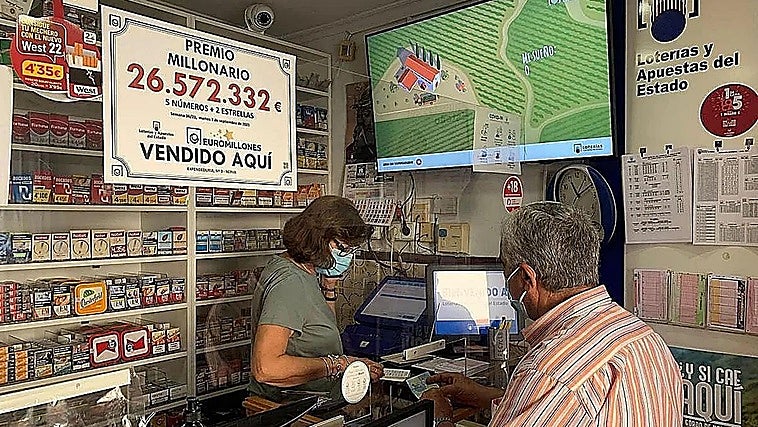Un jugador español gana 1.000.000 euros con el Euromillones de este viernes que deja 343.065,54 euros en una localidad famosa por sus playas de arena fina