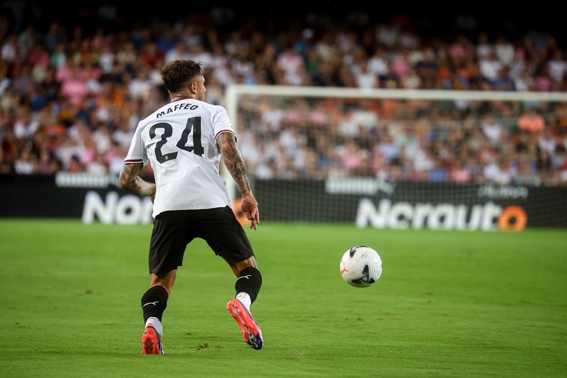El Valencia - Betis, en imágenes