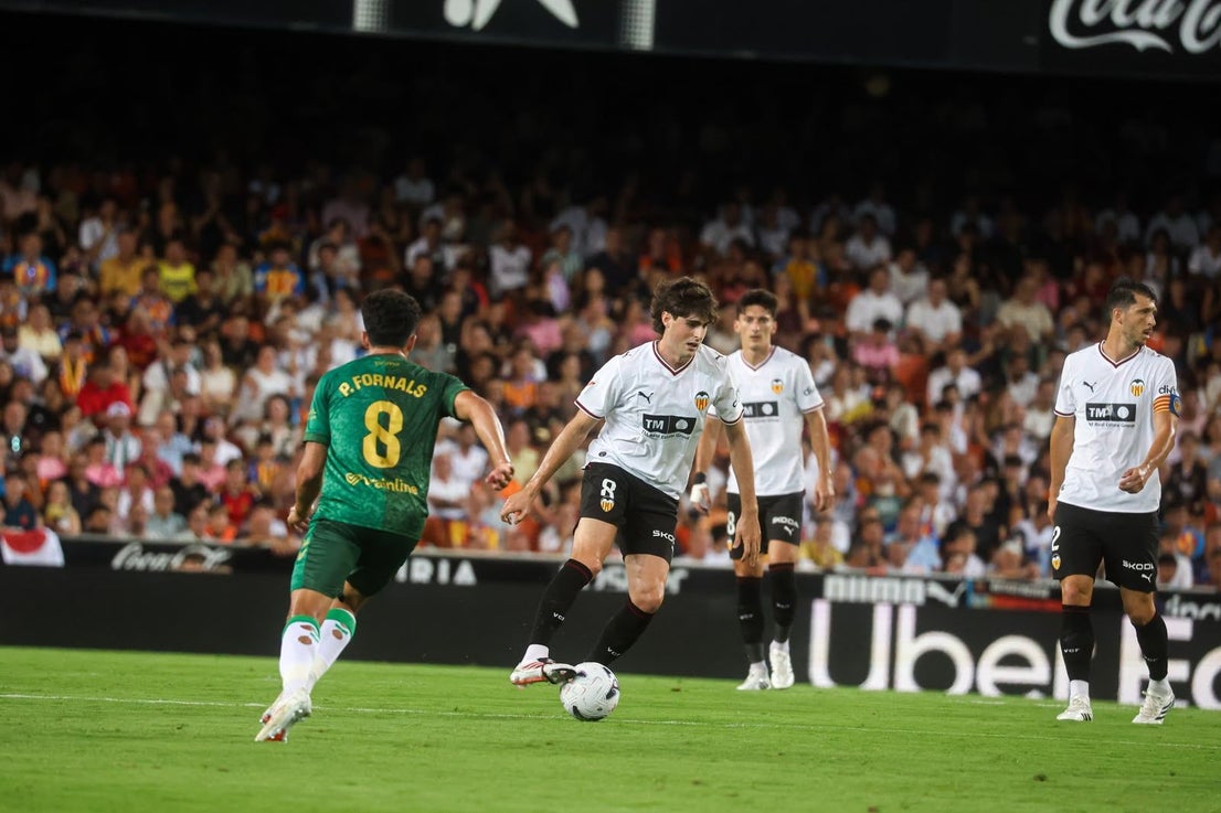 El Valencia - Betis, en imágenes