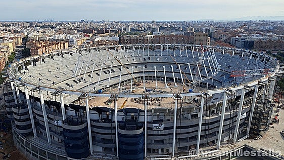 Federación y FIFA preparan el examen definitivo del Nou Mestalla de cara al Mundial de 2030