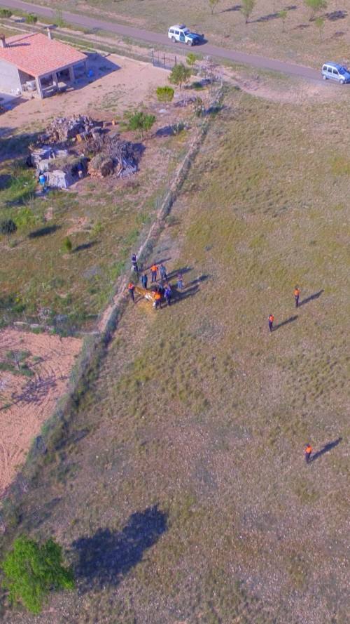 Localización de un desaparecido con un dron del Ayuntamiento de Valencia