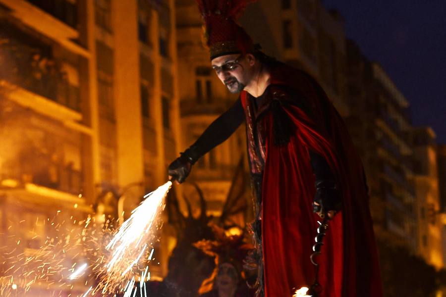 Fotos de la Cabalgata del Foc de las Fallas 2017