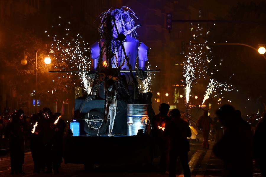 Fotos de la Cabalgata del Foc de las Fallas 2017