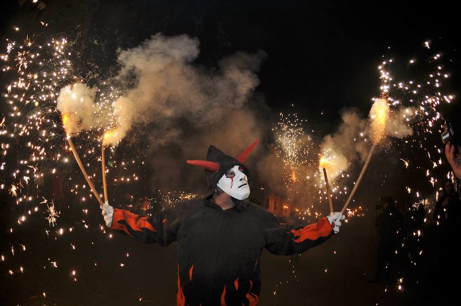 Fotos de la Cabalgata del Foc de las Fallas 2017