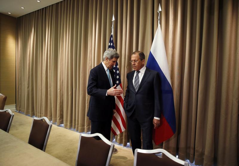 Kerry y Lavrov, en Ginebra el pasado jueves 