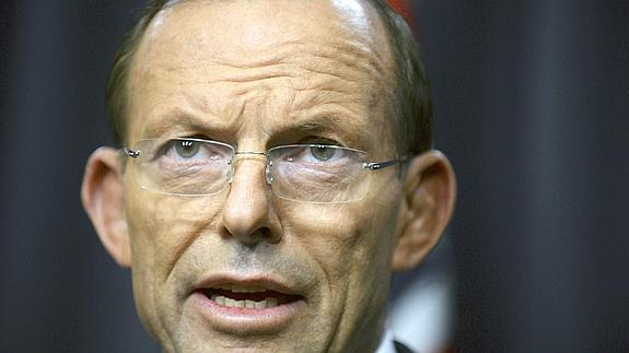 El primer ministro de Australia, Tony Abbott. 