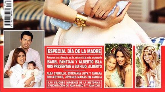 Chabelita y Alberto presentan a su hijo