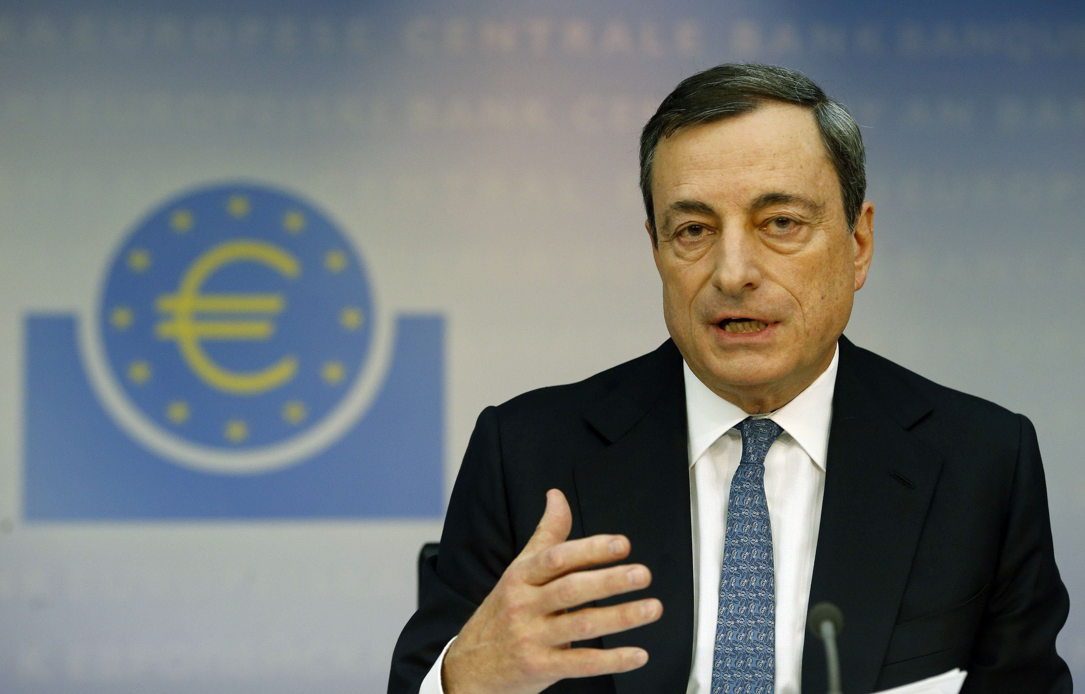 Mario Draghi. 