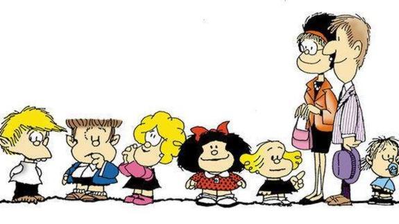 Mafalda, el universo que ideó Quino.