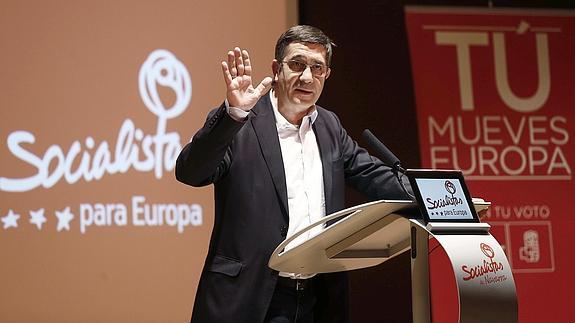 El secretario general del PSE-EE Patxi López. 