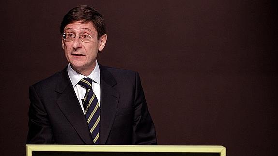 El presidente de Bankia, José Ignacio Goirigolzarri. 