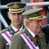 El Rey, durante el anuncio de su abdicación.