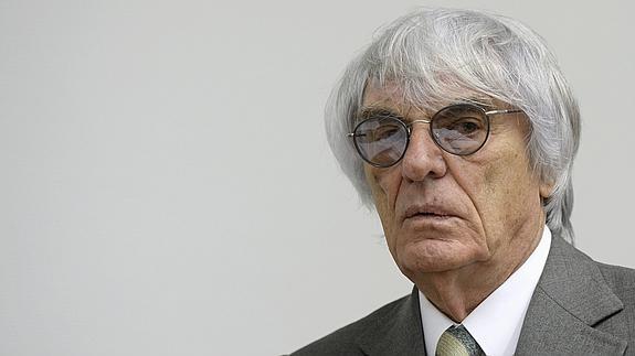 Ecclestone, durante un juicio. 