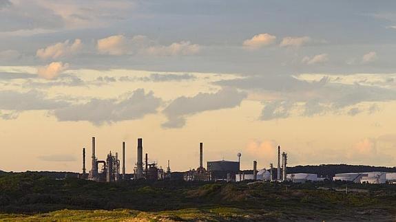 Refinería al sur de Sídney.