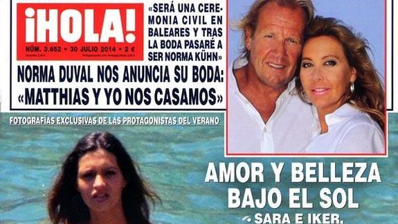 Norma Duval se vuelve a casar