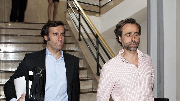 Los hermanos Zoilo (i) y Pablo Ruiz Mateos (d). 