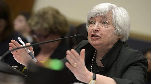 Janet Yellen, presidenta de la FED 