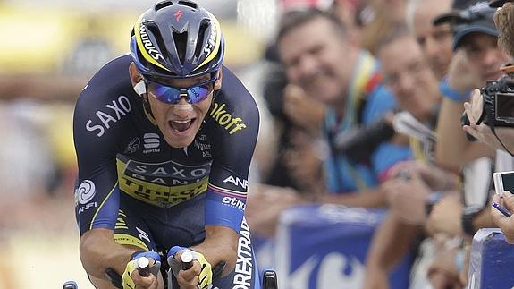 Kreuziger, durante el Tour de 2013. 