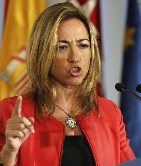 Carme Chacón. 