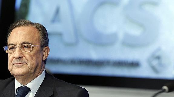 Florentino Pérez, presidente de ACS.