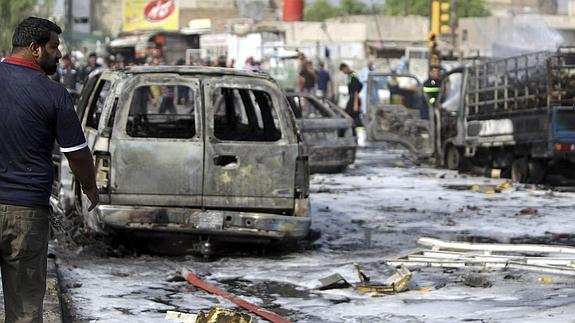 Un atentado en Irak.