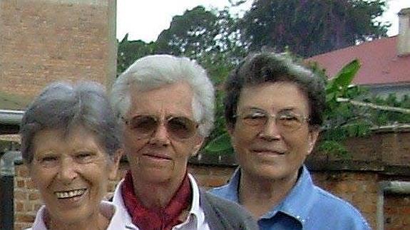 Bernadette Boggia, Olga Raschietti y Lucia Pulici.