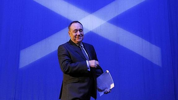 El ministro principal de Escocia, Alex Salmond. 