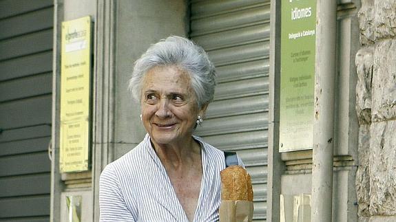 Marta Ferrusola, esposa del expresidente de la Generalitat Jordi Pujol