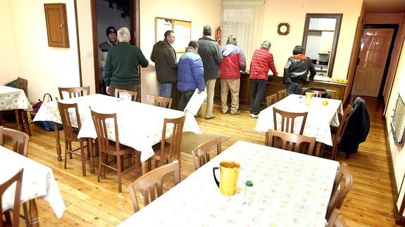 Un comedor de Cáritas.