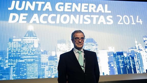 César Alierta, presidente de Telefónica. 