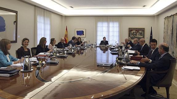 Reunión del Consejo de Ministros.