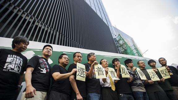 Siguen las protestas en Hong Kong. 