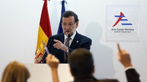 El presidente del Gobierno, Mariano Rajoy 