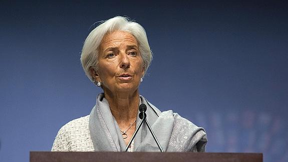 Christine Lagarde. 