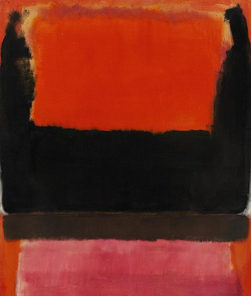 El cuadro de Mark Rothko 'No. 21 (Red, Brown, Black and Organge)'. 