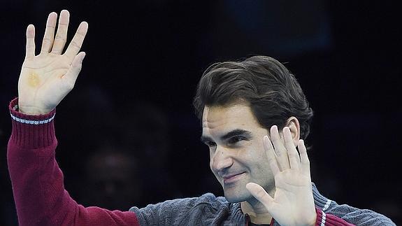 Federer se despide de la afición en Londres. Efe