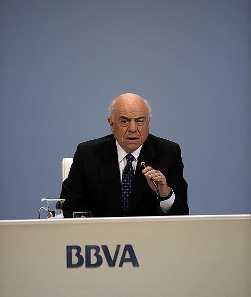 Francisco González, presidente de BBVA. 
