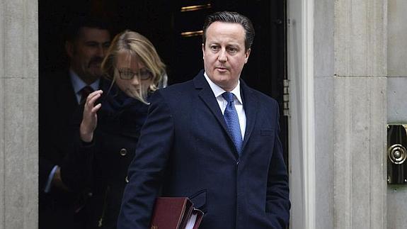 El primer ministro británico, David Cameron. 