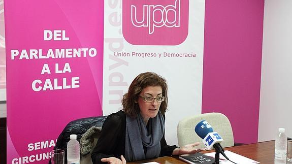 Maite Pagazaurtundua , europarlamentaria por UPyD. 