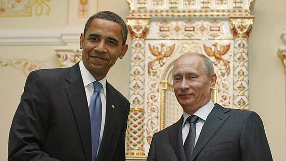 Obama y Putin, en una imagen de archivo.