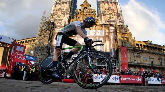 Alejandro Valverde en la Vuelta Ciclista a España 2014. 