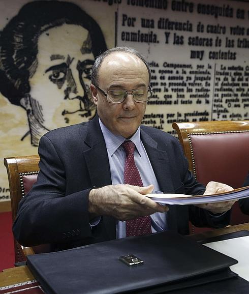 El gobernador del Banco de España, Luis María Linde. 