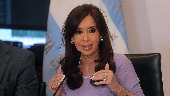La presidenta argentina, Cristina Fernández de Kirchner.