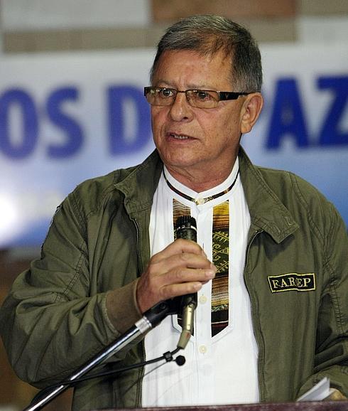 El comandante de las FARC Rodrigo Granda. 