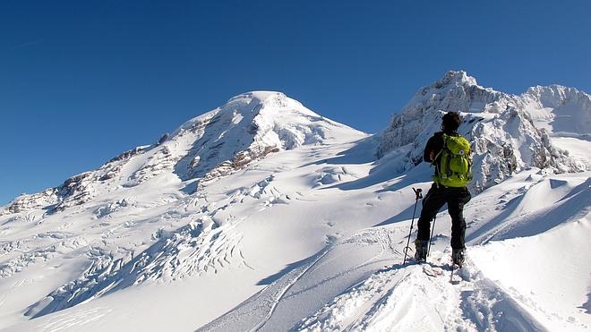 El aspecto habitual de la estación muestra una cantidad de nieve excelente