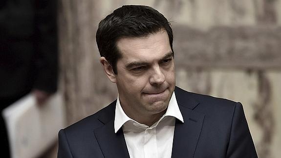 El primer ministro griego, Alexis Tsipras. 