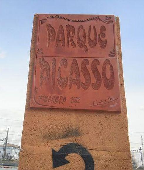 El parque 'Pablo Ruiz Picasso'. 